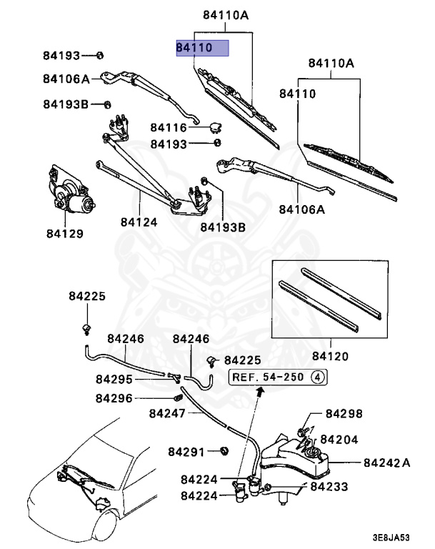 Mitsubishi - Lancer - CB3A - 1996 - SRUD - 4G91