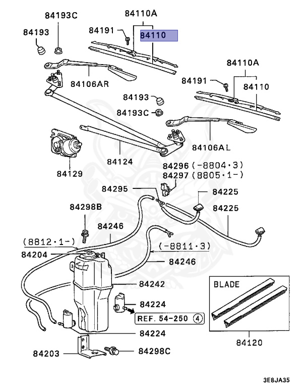 Mitsubishi - Mirage - C83A - 1989 - MRGM - 4G61