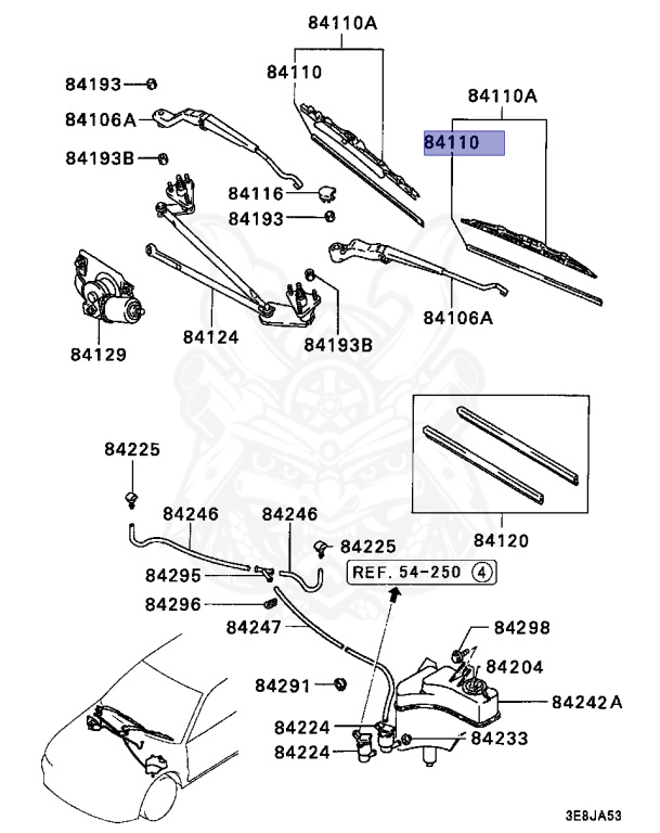 Mitsubishi - Lancer - CB2A - 1991 - PNHE - 4G15