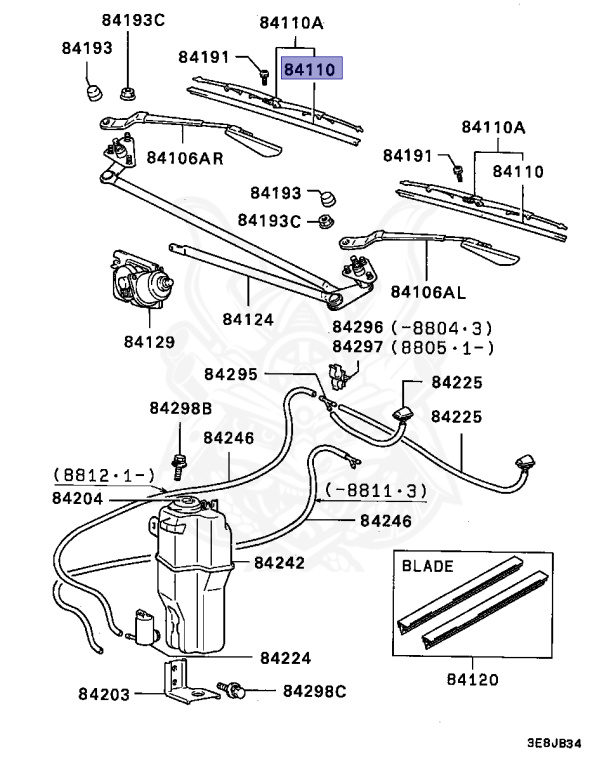 Mitsubishi - Lancer - C63A - 1989 - SNGM - 4G61