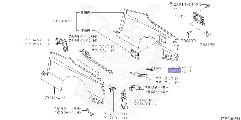 Nissan - Silvia - S15 - 2002 - SPEC R - HARDTOP(K) - AUTOMATIC-FLOOR SHIFT(AT.F4) - TWO WHEELS STEERING(2WS) - SR20DET
