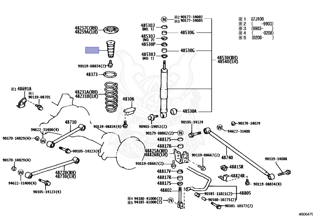 スプリング ホロウ 48313-60010 48313-60010 - Toyota - SPRING, HOLLOW - Nengun Performance