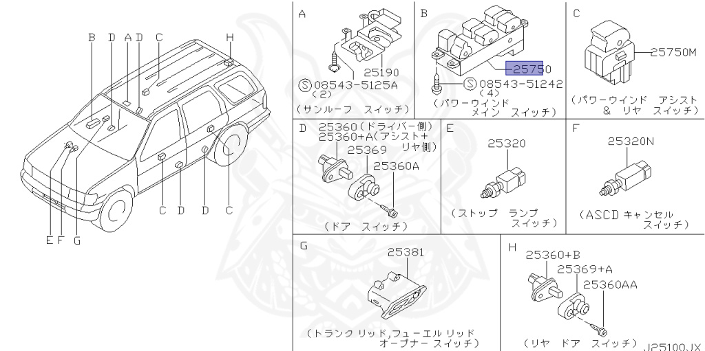 Nissan - Pathfinder - R50 - 2002 - SE TYPE - WAGON(W) - 4 WHEEL DRIVE(4WD) - AUTOMATIC TRANSMISSION(AT) - VG33E