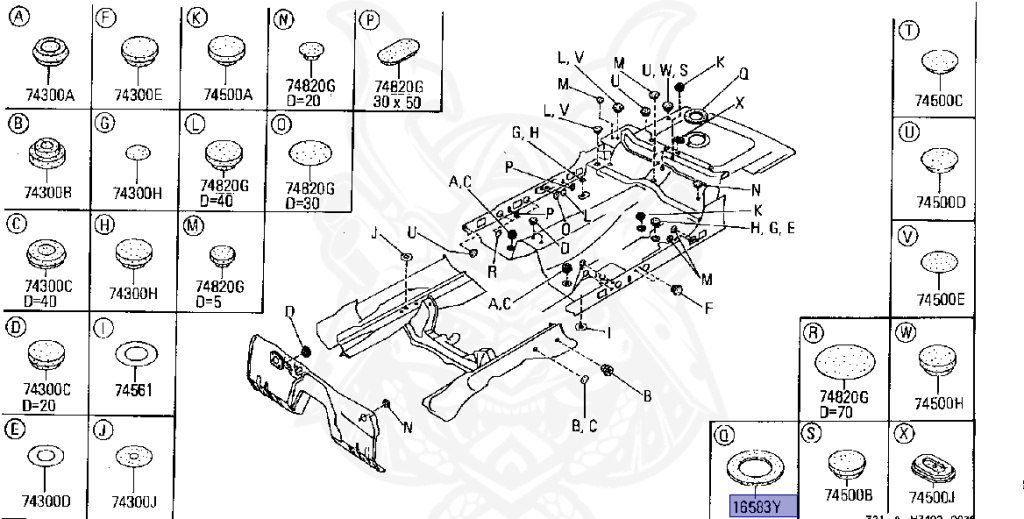 Nissan - Fairlady Z - Z31 - 1988 - ZX - AUTOMATIC TRANSMISSION(AT) - T-bar roof (KZ#) - VG30T