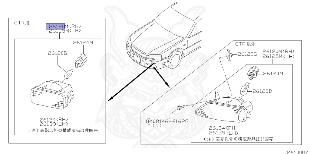 Nissan - Skyline GT-R - BNR34 - 2000 - GT-R V-Spec-2 - 2 door hard top (2K) - MANUAL MISSION 6-SPEED(MT.F6) - Hi-Cas 4-Link (HI.4WD) - RB26DETT