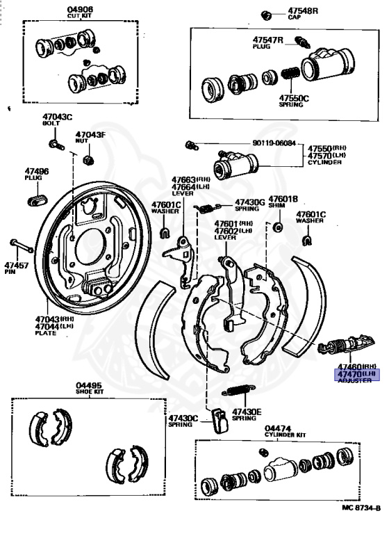 Toyota - Corolla - KE72V - 1981 - DX TYPE - 2-DOOR - Manual - 4KJ