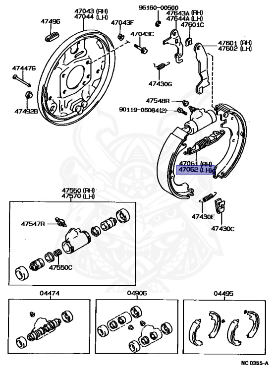Toyota - Corolla - AE95 - 1988 - SE TYPE - 4-DOOR - Automatic - 4AF