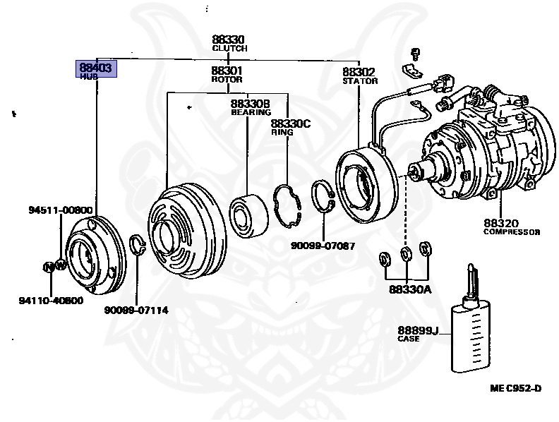 Toyota - TownAce - CR21G - 1984 - E - WAGON - Automatic - 2C