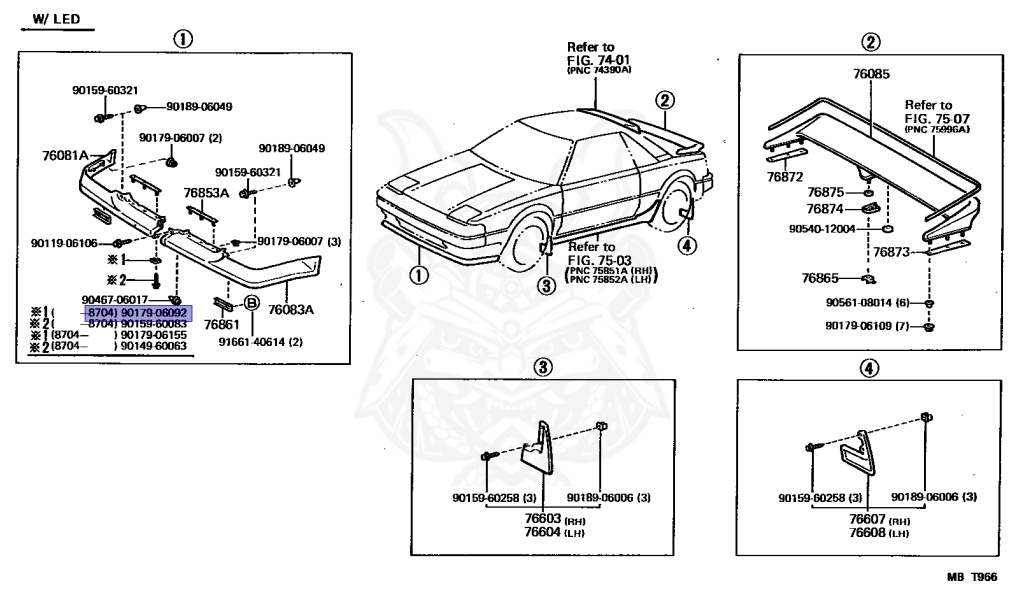 Toyota - MR2 - AW11 - 1989 - G TYPE - T-BAR ROOF - Manual - 4AGZE