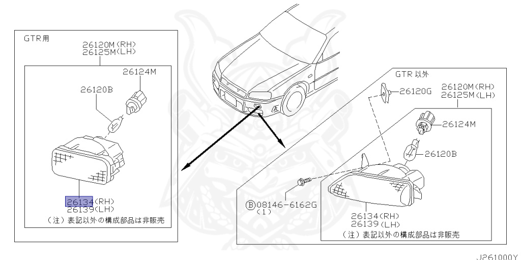 Nissan - Skyline GT-R - BNR34 - 2000 - GT-R V Spec-2 - 2-door hardtop (2K) - MANUAL MISSION 6-SPEED(MT.F6) - Hi-Cas 4-Link (HI.4WD) - RB26DETT