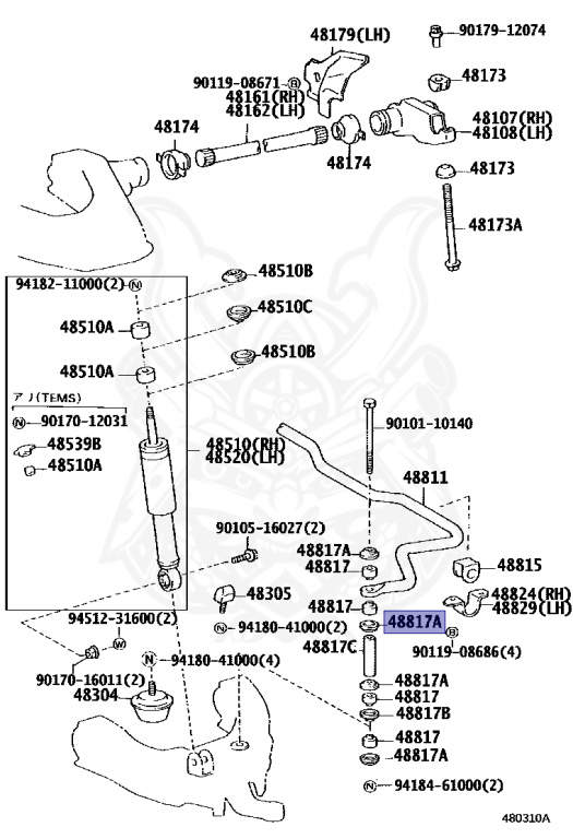 Toyota - Hilux Surf  - LN130G - 1990 - SSR TYPE - WAGON - Manual - 2LT