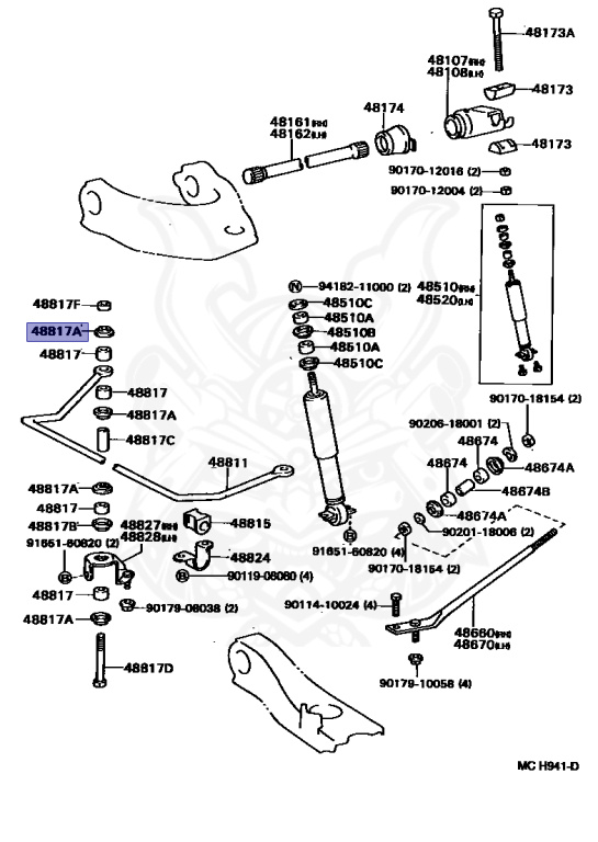 Toyota - Deliboy - KXC10V - 1991 - 202502 TYPE - V(MODEL MARK) - Automatic - 5K