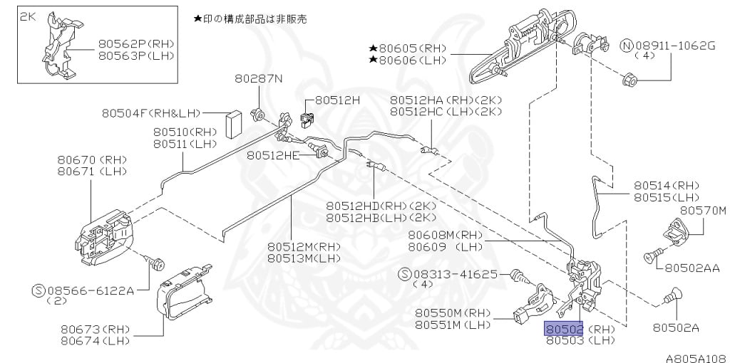 Nissan - Skyline - R34 25GT - ENR34 - 1999 - 25GT FOUR - 4 DOOR SEDAN(4S) - AUTOMATIC-FLOOR SHIFT(AT.F4) - No high-speed casters, 4-link drive (IRS.4WD) - RB25DE