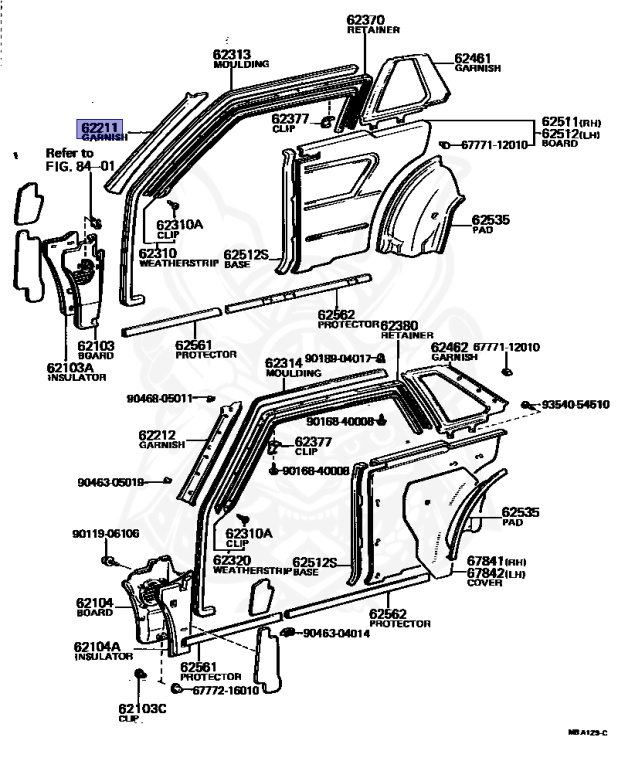 Toyota - Corolla - TE70 - 1980 - SE TYPE - 2-DOOR - Manual - 13TU