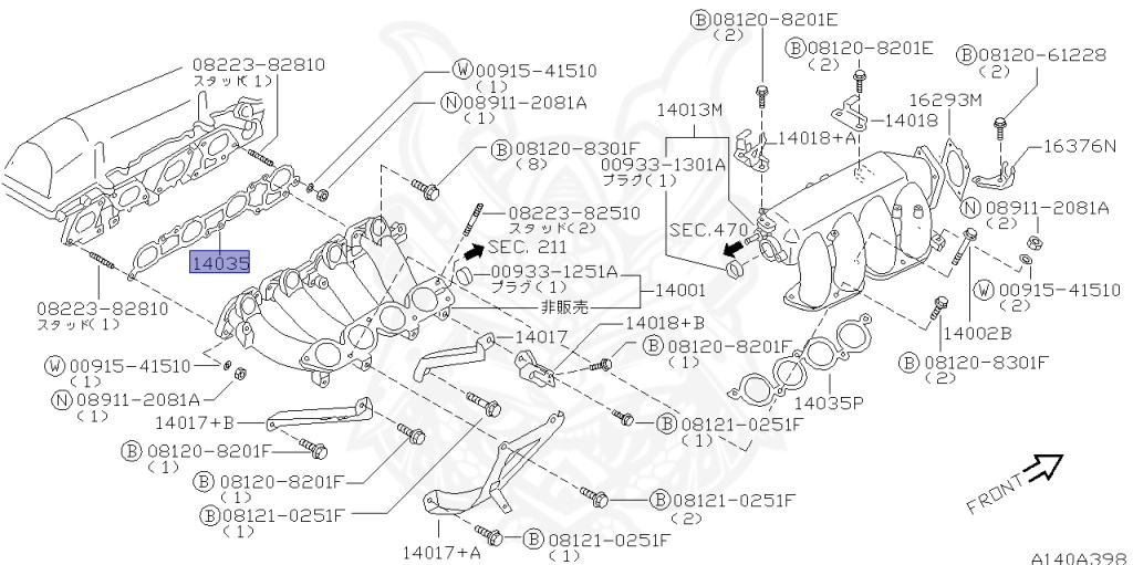 Nissan - Silvia - S14 - 1996 - KS - HARDTOP(K) - MANUAL TRANSMISSION(MT) - FOUR WHEELS STEERING(4WS) - SR20DET