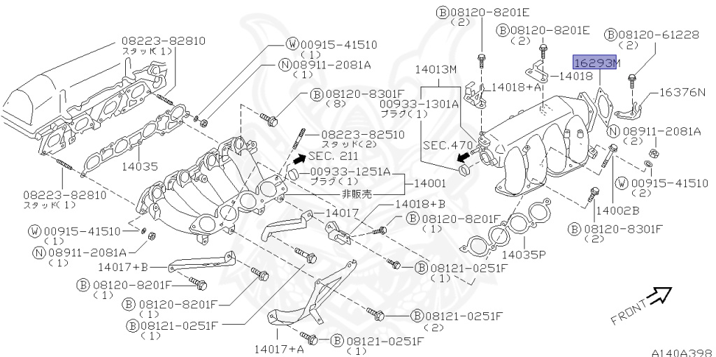 Nissan - Silvia - S14 - 1994 - KS - HARDTOP(K) - MANUAL TRANSMISSION(MT) - TWO WHEELS STEERING(2WS) - SR20DET