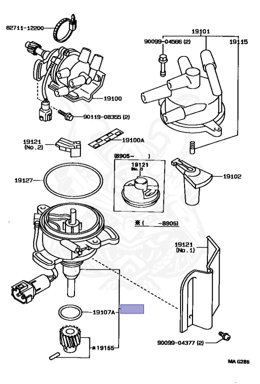Toyota - Corolla - AE92 - 1992 - FX-GT TYPE - 3-DOOR - Automatic - 4AGE