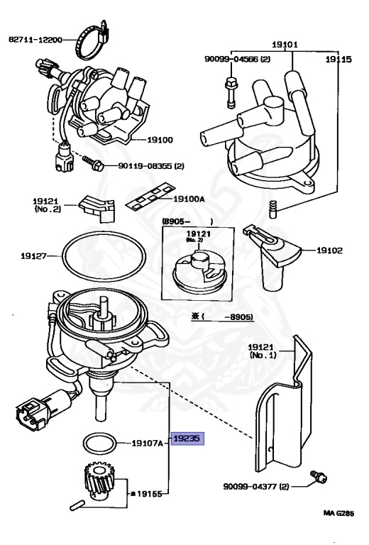 Toyota - Corolla - AE92 - 1990 - GT TYPE - 4-DOOR - Manual - 4AGE