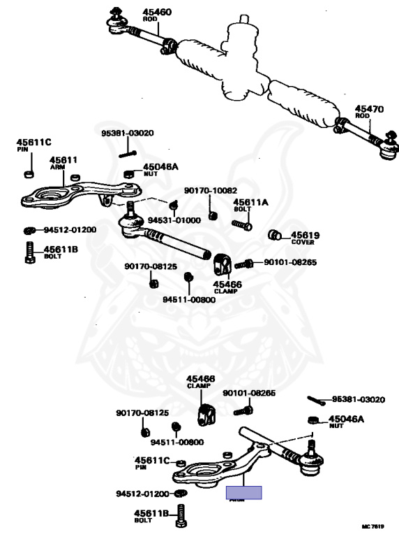 Toyota - Celica - MA61 - 1984 - GT TYPE - LIFTBACK - Manual - 5MGEU
