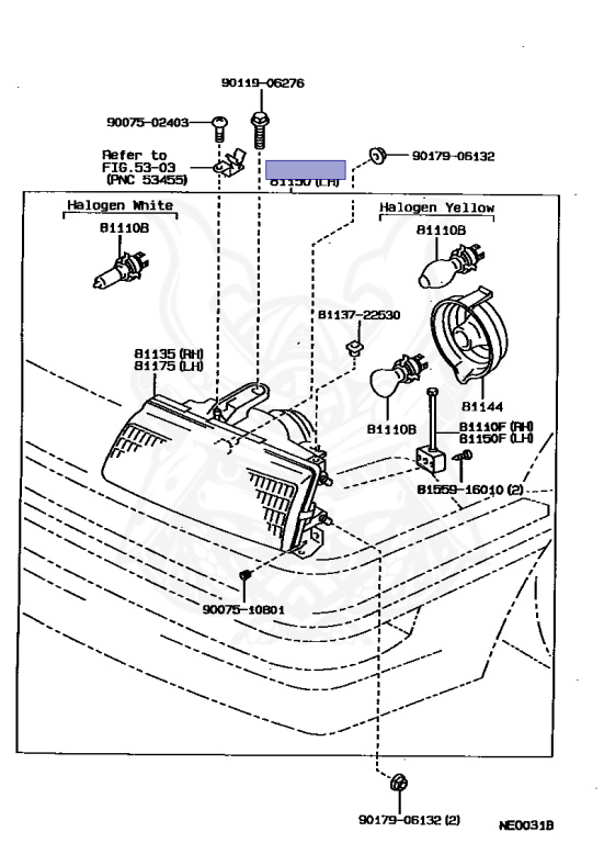 Toyota - Corolla - CE90 - 1989 - SE TYPE - 4-DOOR - Manual - 1C