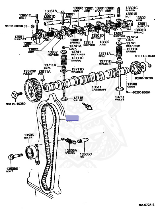 Toyota - Corona - AT150 - 1987 - EXS TYPE - 5-DOOR - Manual - 3ALU