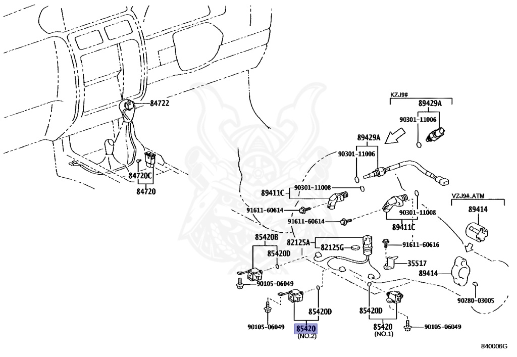 Toyota - Land Cruiser Prado - KZJ95W - 1997 - TS TYPE - 5-DOOR - Automatic - 1KZTE