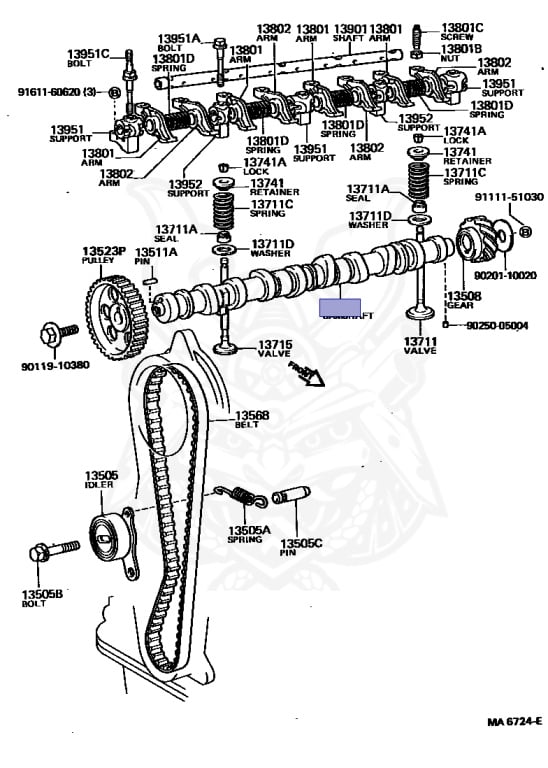 Toyota - Corona - AT150 - 1987 - EXS TYPE - 5-DOOR - Manual - 3ALU