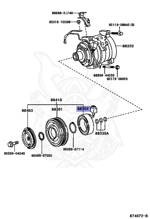Toyota - Estima - ACR30W - 2000 - G TYPE - 2AZFE