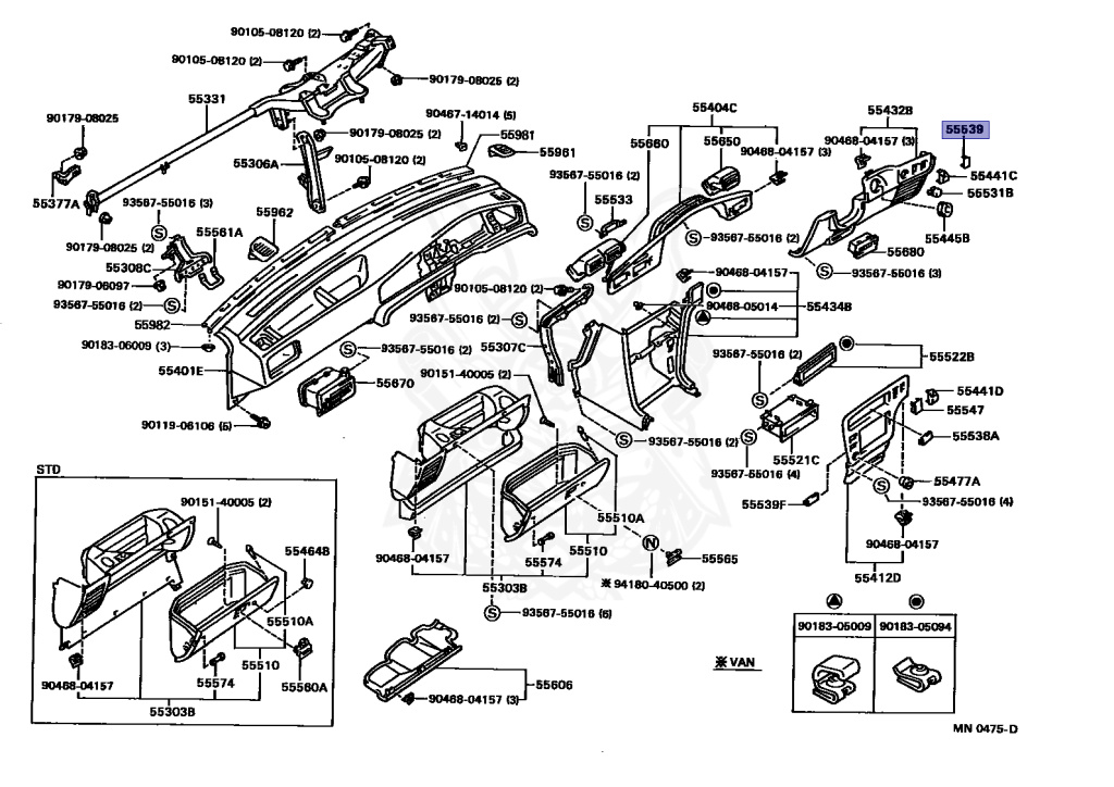 Toyota - Corona - AT170 - 1992 - GX TYPE - SEDAN - Manual - 5AFE