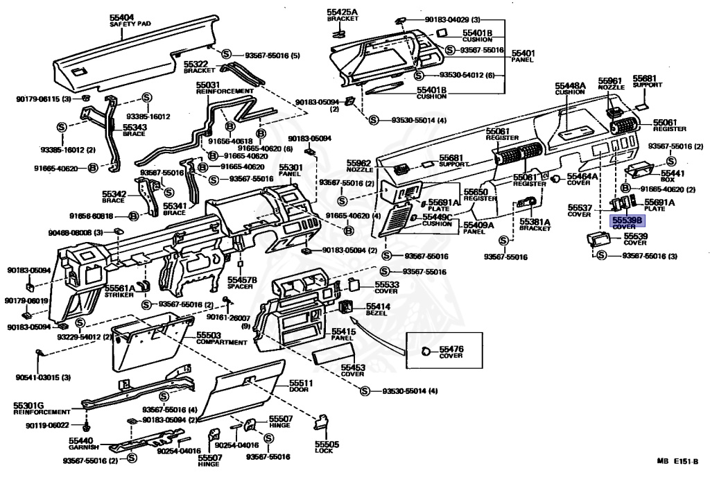 Toyota - Starlet - KP61 - 1984 - STANDARD TYPE - 3-DOOR - Manual - 4KU