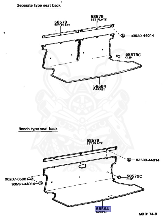 Toyota - Corolla - TE70 - 1980 - GL TYPE - 2-DOOR - Manual - 13TU
