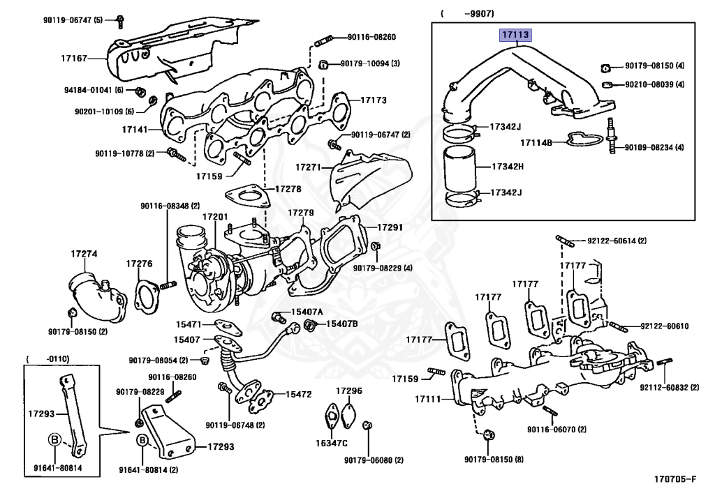 Toyota - Hiace - KCH40W - 1998 - WIND TOURER TYPE - 4-DOOR - Automatic - 1KZTE