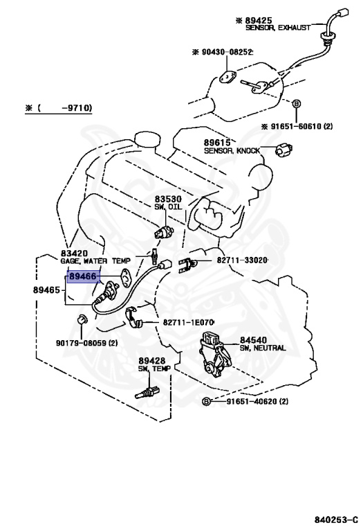 Toyota - Camry - SXV20 - 2000 - SEDAN - 5SFE