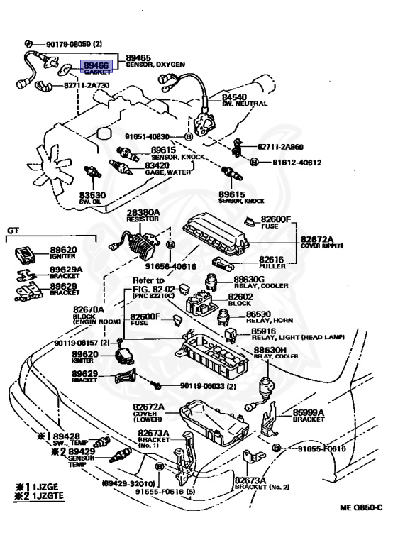 Toyota - Mark 2 - JZX81 - 1991 - GRANDE G TYPE - SEDAN - Automatic - 1JZGE
