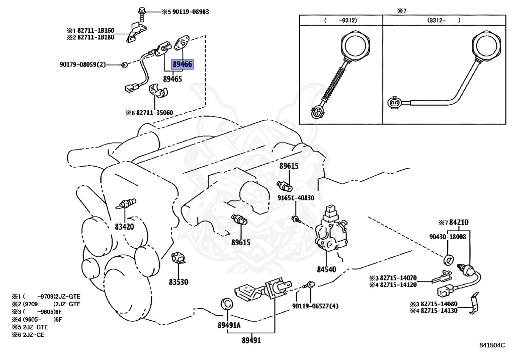 Toyota - Supra A80 MKIV - JZA80 - 1994 - RZ TYPE - LIFTBACK - Manual - 2JZGTE