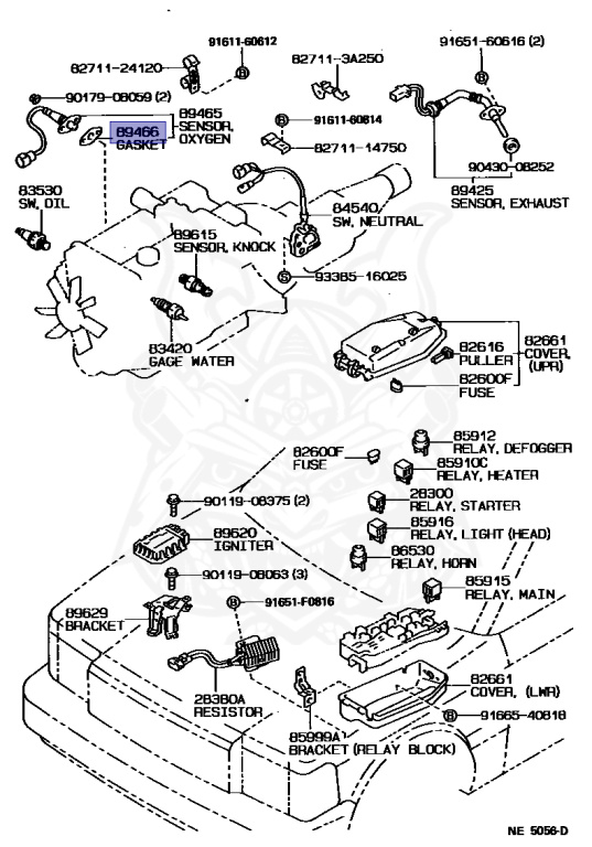 Toyota - Crown - MS137 - 1990 - ROYAL SALOON G TYPE - SEDAN - Automatic - 7MGE
