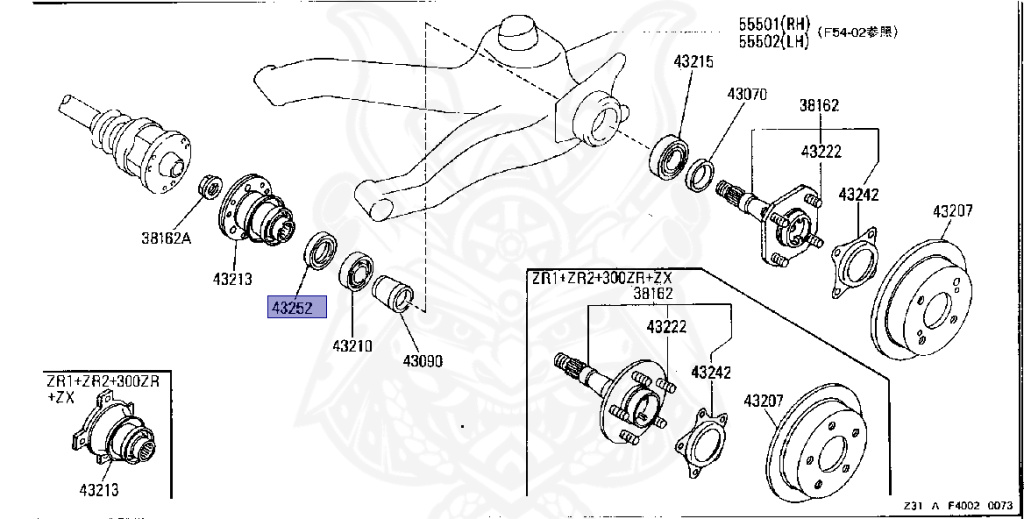 43232-21000 - Nissan - Rear Axle Grease Seal - Nengun Performance