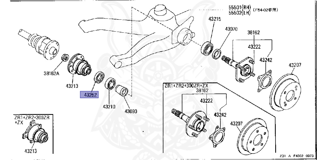 43232-21000 - Nissan - Rear Axle Grease Seal - Nengun Performance