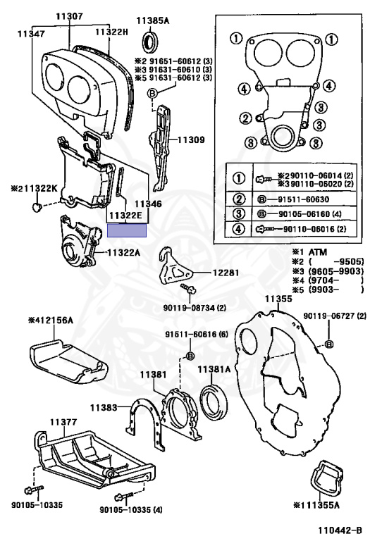 Toyota - Corolla - AE101G - 1996 - BZ-TOURING TYPE - WAGON - Manual - 4AGE