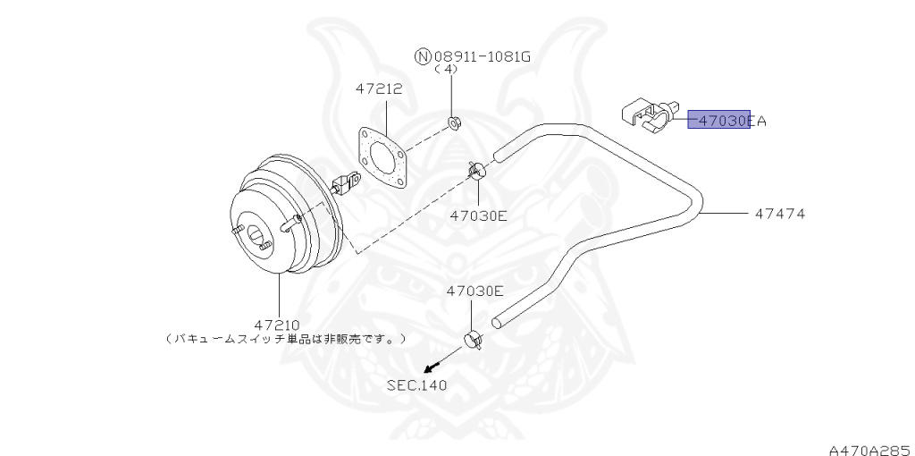 Nissan - Rnessa - N30 - 1998 - MICRO BUS - WAGON(W) - 2 WHEEL DRIVE(2WD) - AUTOMATIC-COLUMN SHIFT(AT.R4) - SR20DE