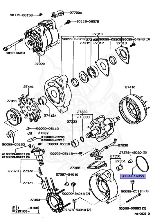 Toyota - Corona - CT170 - 1989 - SELECT SALLON TYPE - SEDAN - Automatic - 2C