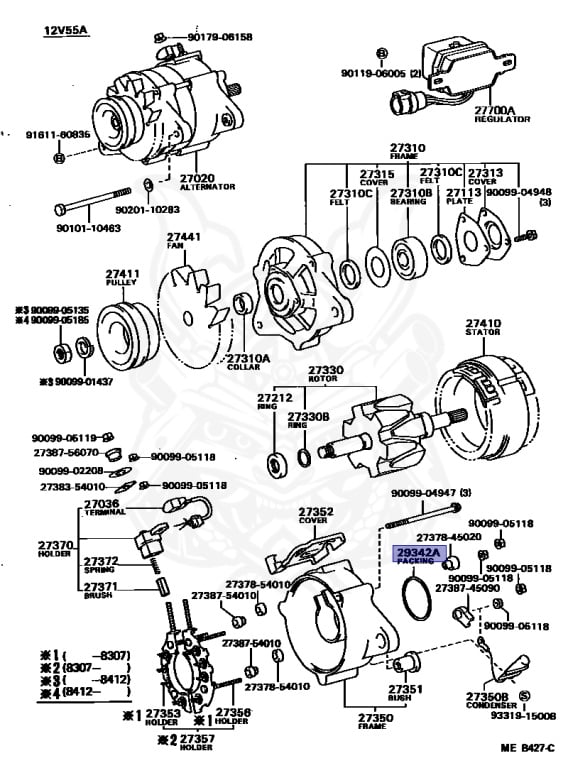 Toyota - Carina - CA60 - 1983 - SE TYPE - SEDAN - Automatic - 1C