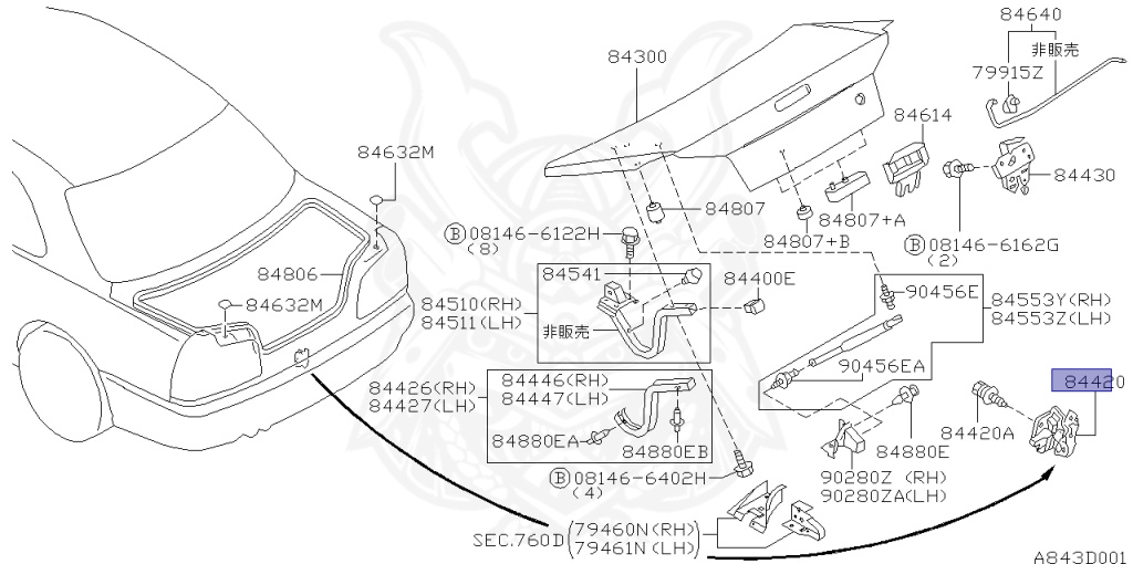 Nissan - Skyline - R34 25GT - ENR34 - 1998 - 25GT - 2 door hard top (2K) - AUTOMATIC-FLOOR SHIFT(AT.F4) - High cast, 2-link (IRS.2WD) - RB25DE