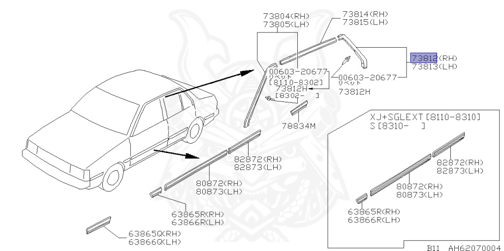 Nissan - Sunny - B11 - 1984 - GL TYPE - SEDAN(S) - AUTOMATIC TRANSMISSION(AT) - E15S