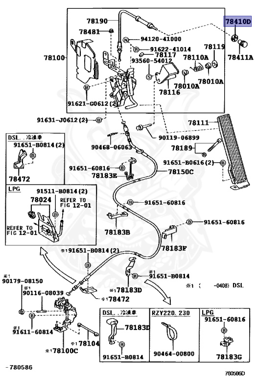 Toyota - Dyna - LY220 - 2001 - Manual - 5L