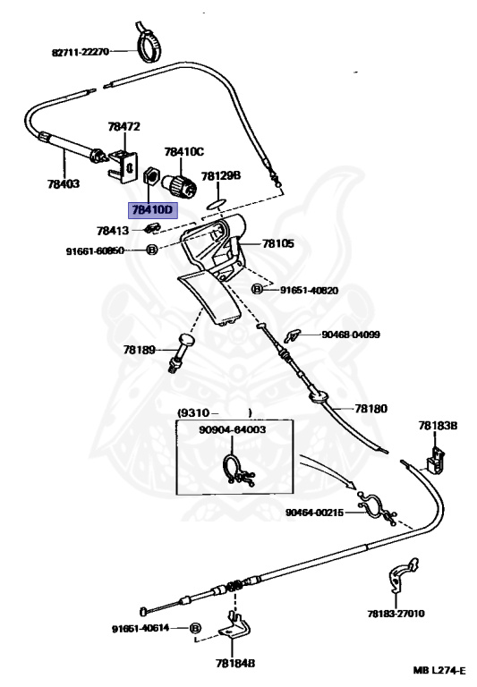 Toyota - LiteAce - CM55 - 1986 - DX TYPE - SUPER SINGLE JUST LOW - Manual - 2C
