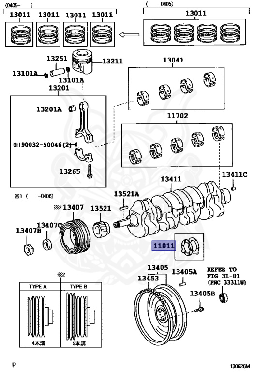 Toyota - Dyna - XZU424 - 2005 - Manual - N04C