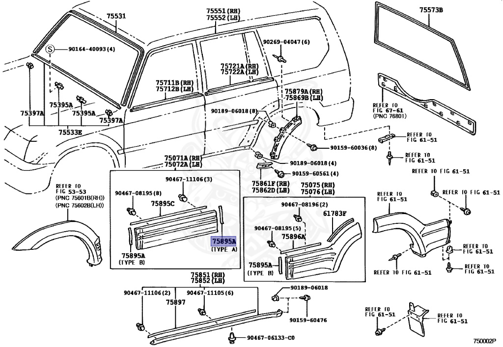 Toyota - Land Cruiser Prado - KZJ95W - 2000 - TX TYPE - 5-DOOR - Automatic - 1KZTE