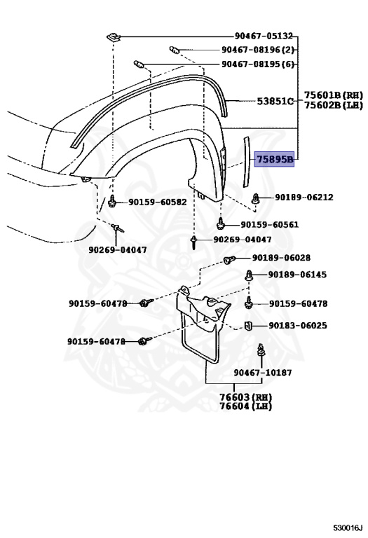 Toyota - Land Cruiser Prado - KZJ95W - 1997 - TX TYPE - 5-DOOR - Automatic - 1KZTE