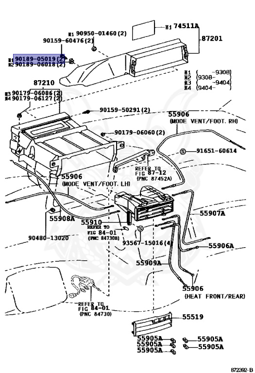 Toyota - Estima - TCR10W - 1995 - X TYPE - WAGON - Automatic - 2TZFE